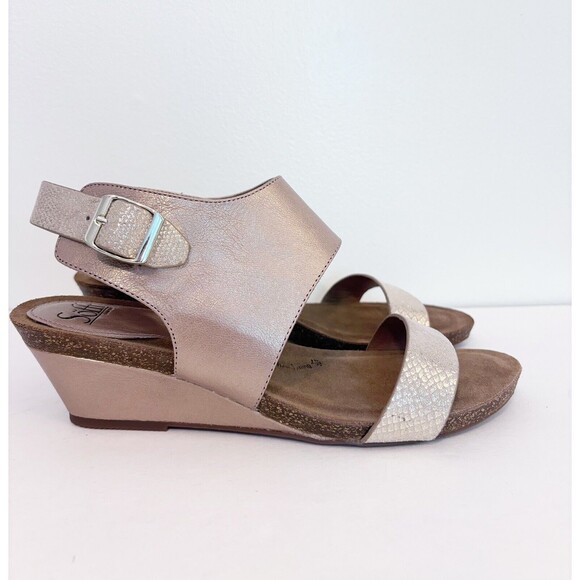 Sofft Women’s Vanita Comfort Sandals 10W Rose Gold - Picture 2 of 11